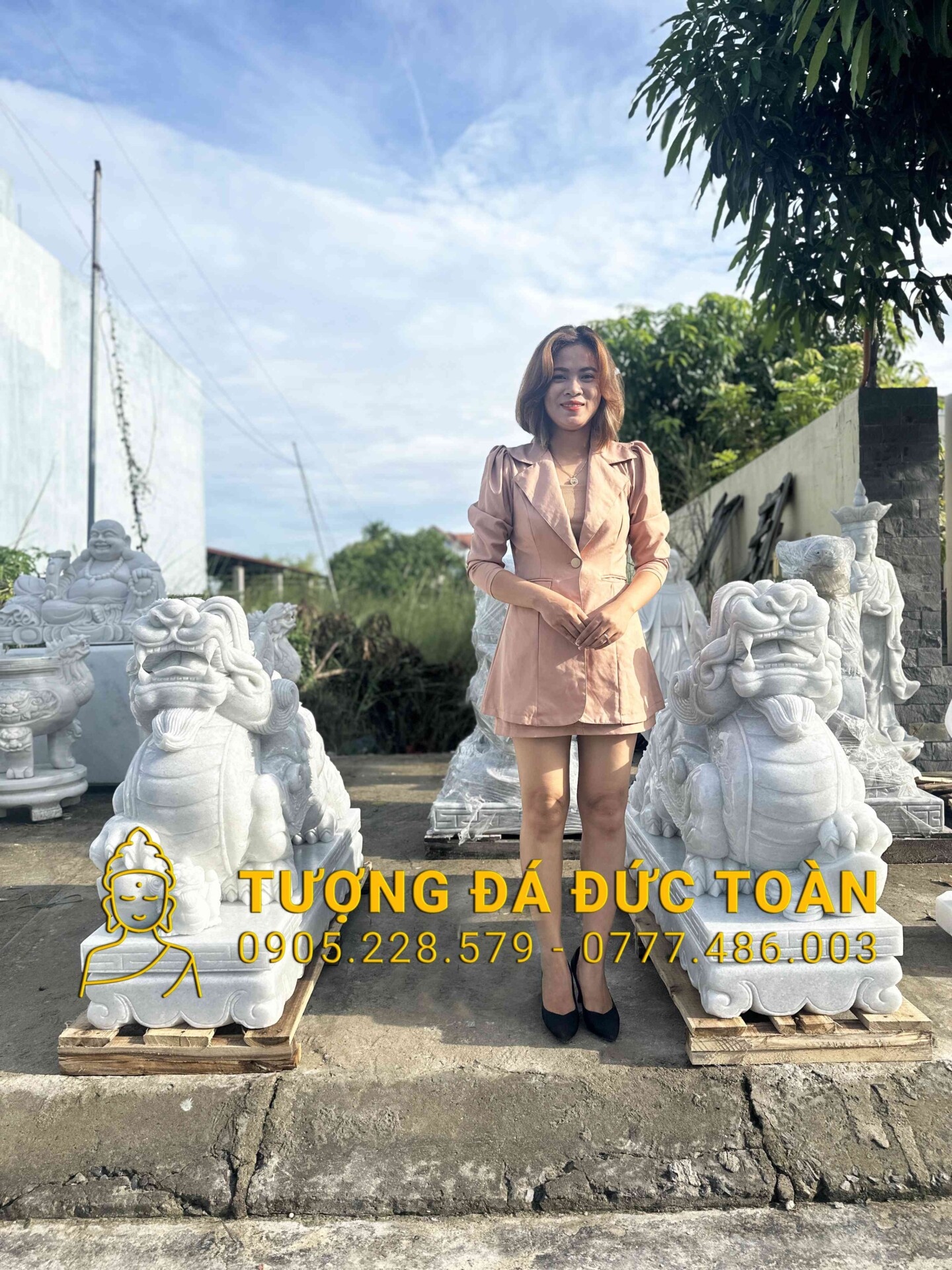 TƯỢNG TUỲ HƯU ĐÁ NON NƯỚC ĐÀ NẴNG ĐẸP TH_19