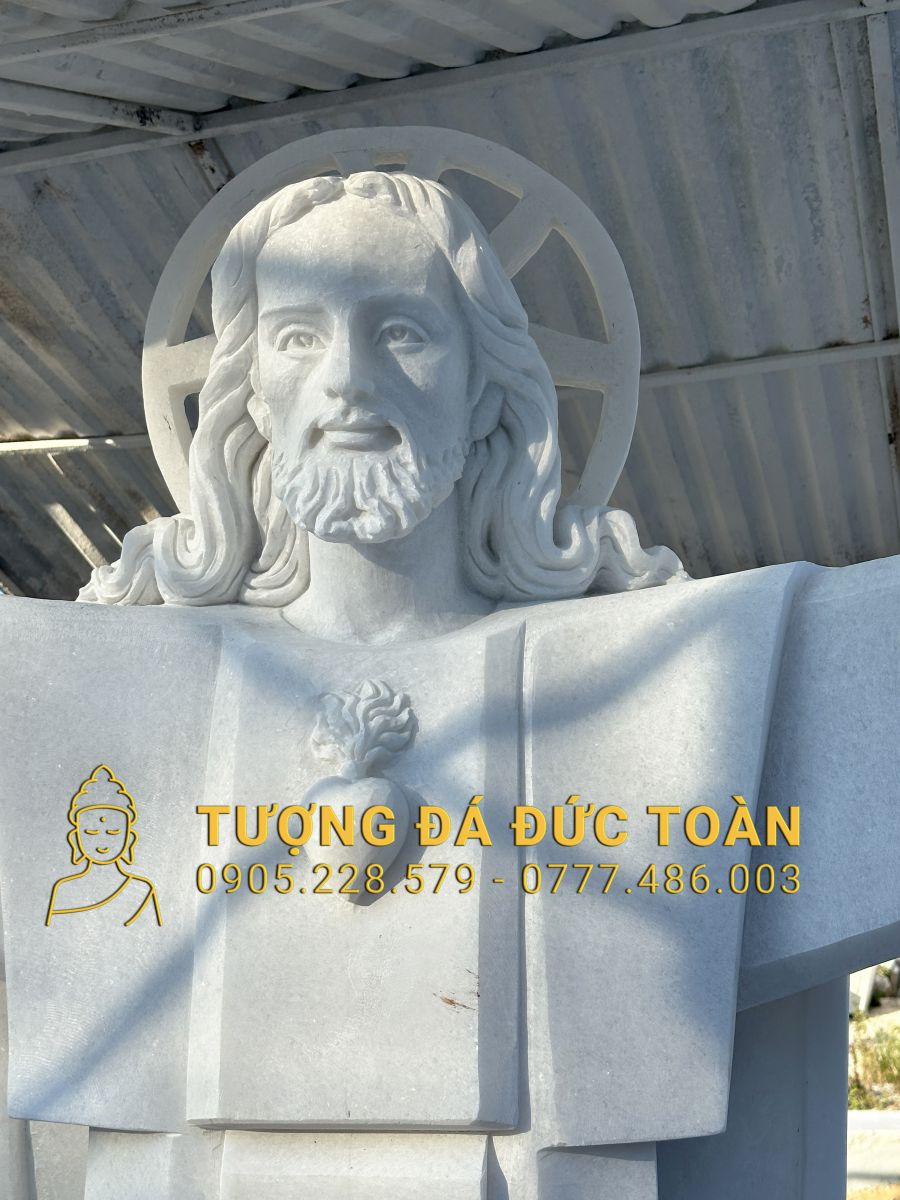 TƯỢNG CHÚA JESUS BẰNG ĐÁ JS_17