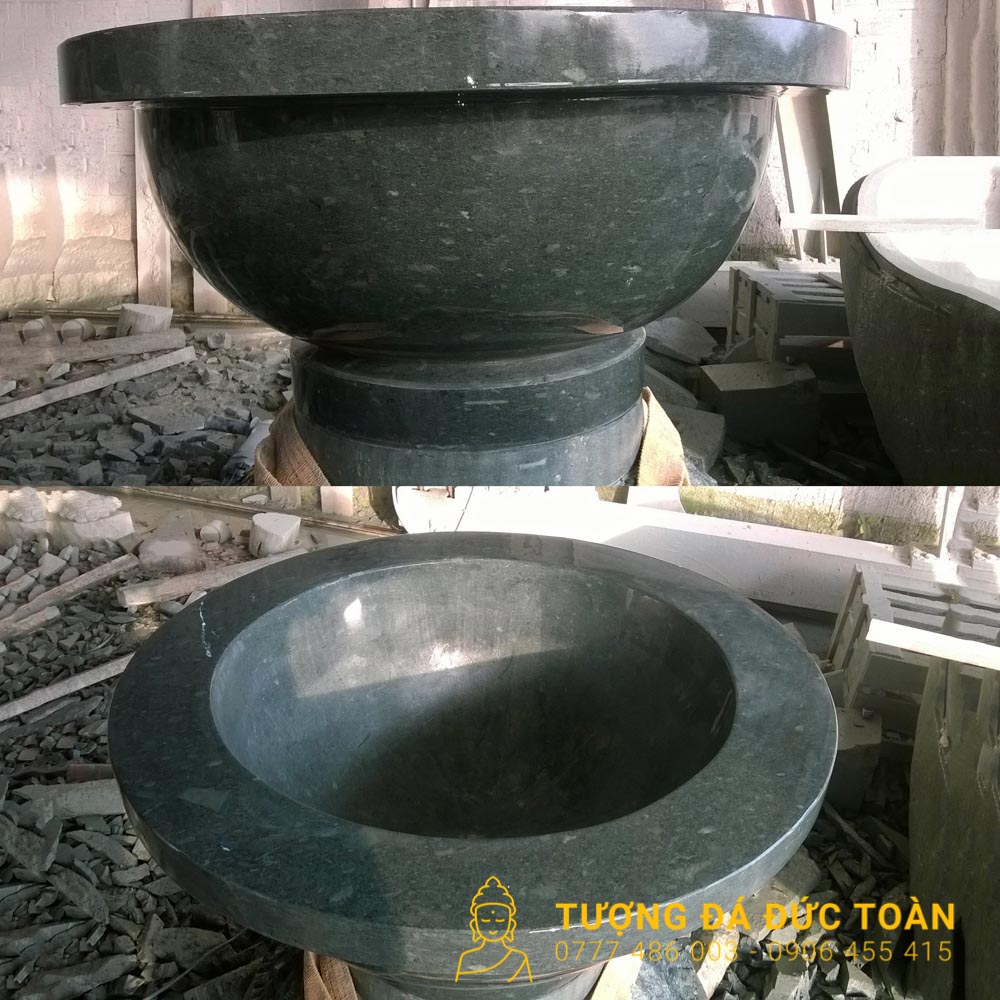 Chậu Hoa Đá Xanh Tự Nhiên Mỹ Nghệ Đà Nẵng