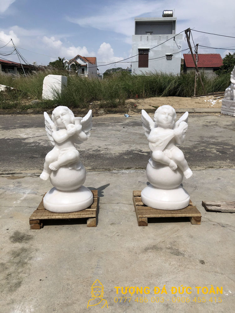 Tượng Thiên Thần Đá Cẩm Thạch – 18