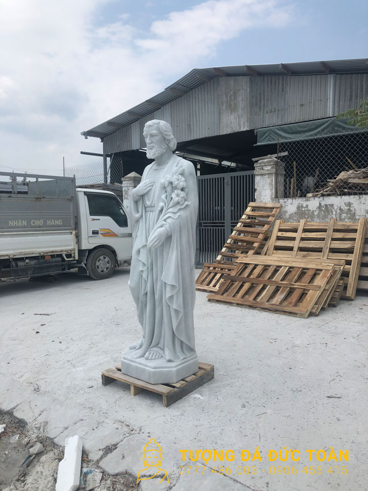 Chi tiết tạo hình Tượng Thánh Giuse GS_12 mã GS_12