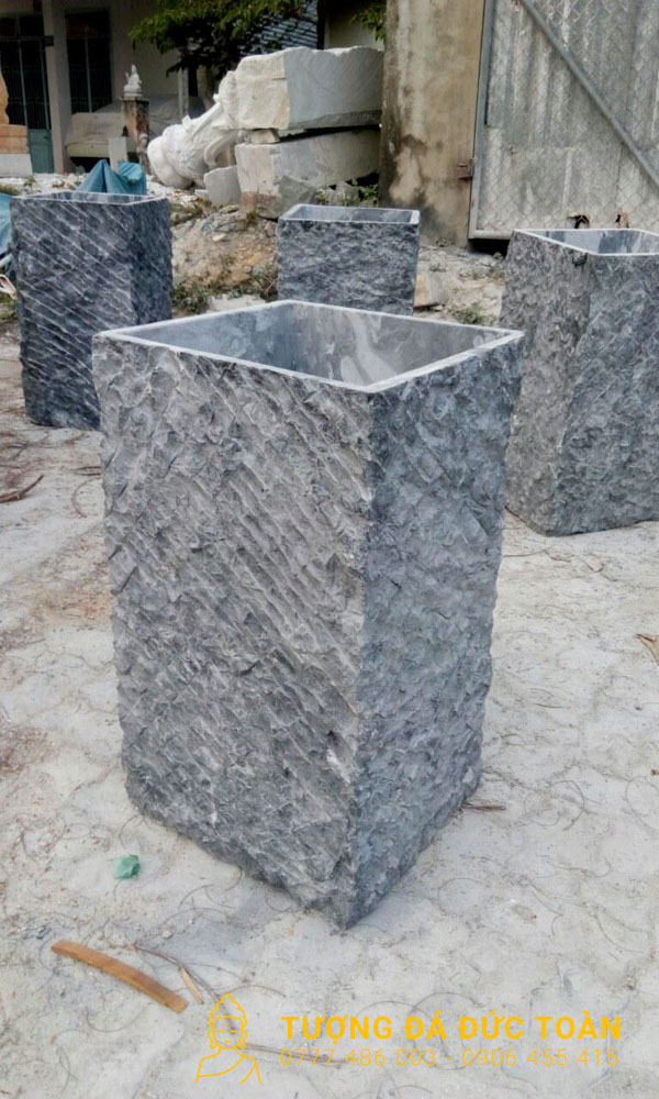 Lavabo Đá Tự Nhiên Trụ Đứng Nguyên Khối