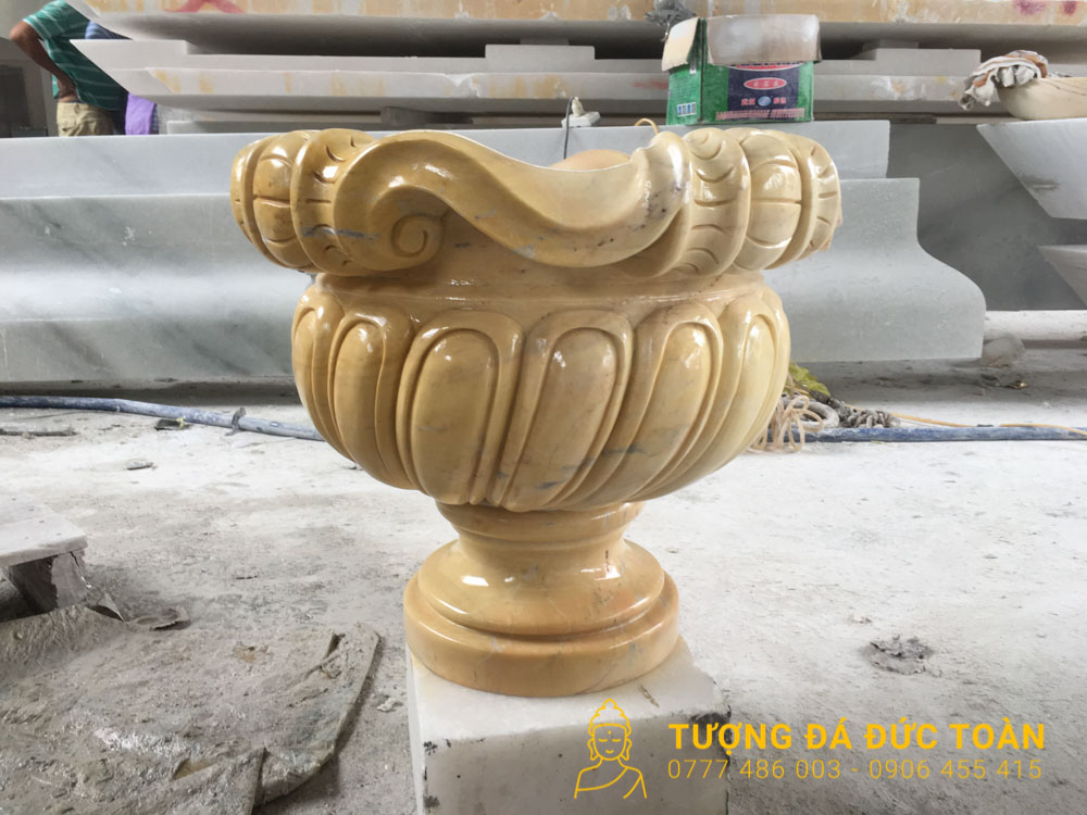 Chậu Hoa Nhỏ Đá Tự Nhiên Mỹ Nghệ