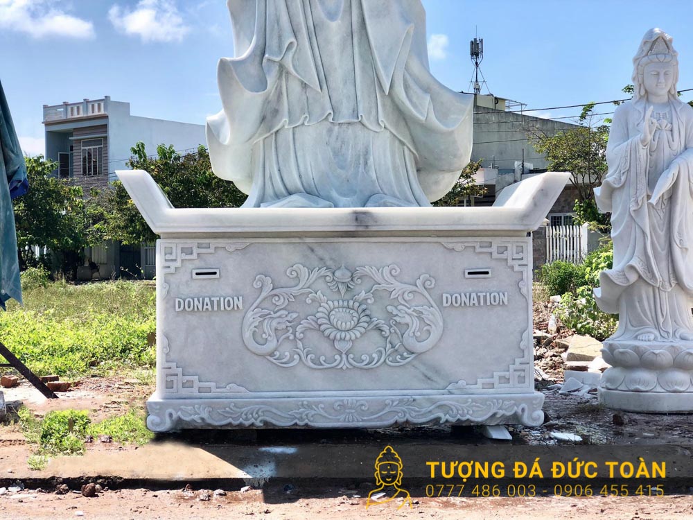 Bàn Công Đức Đá Cẩm Thạch Nguyên Khối Đẹp