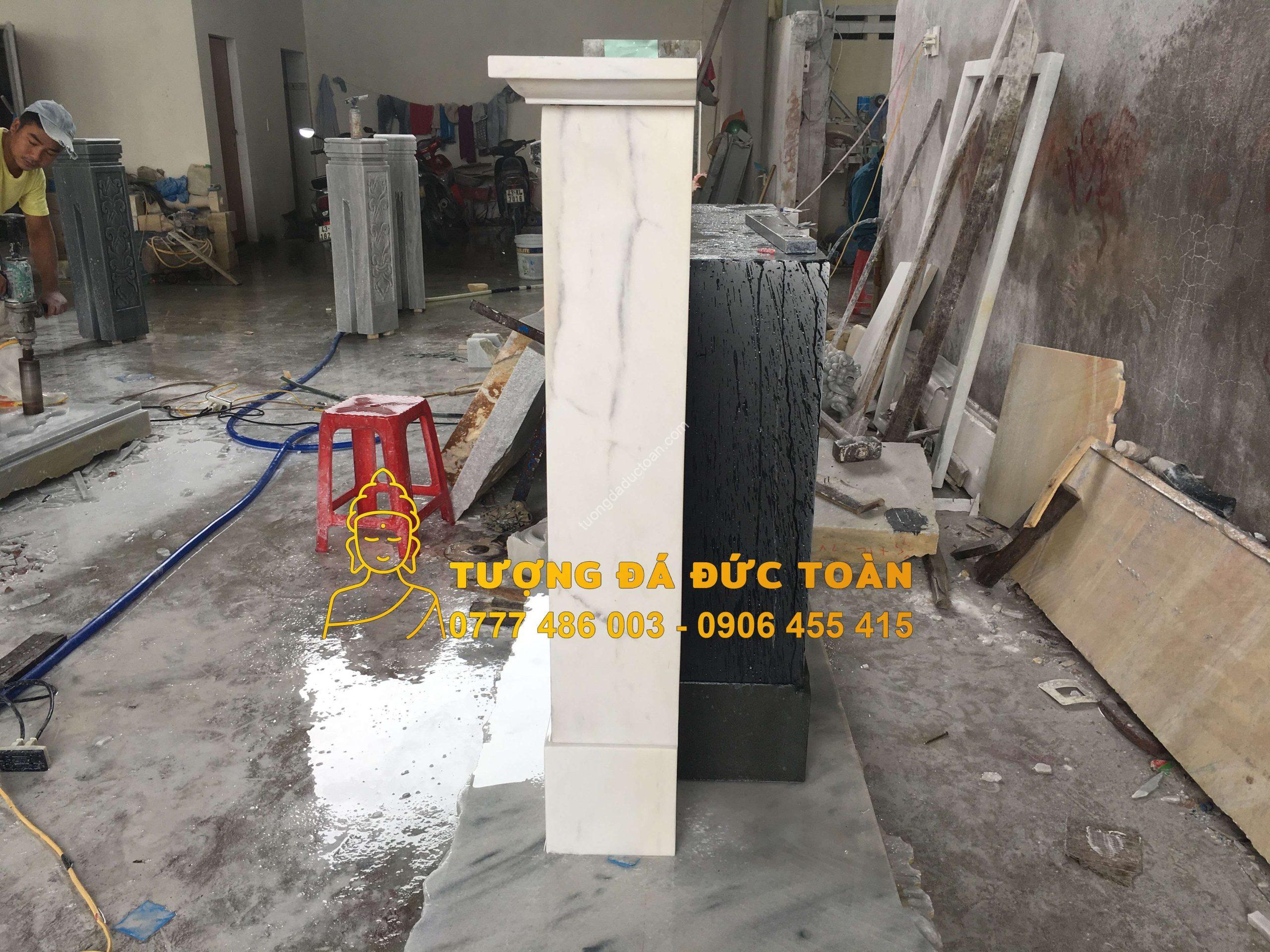 Bề mặt đá cẩm thạch trắng của LS_19