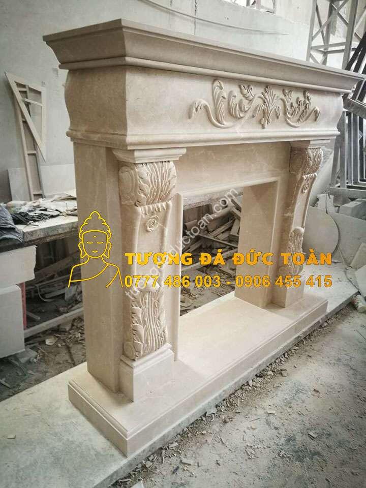 Chi tiết Lò Sưởi Đá Cẩm Thạch Đẹp Non Nước mã LS_22