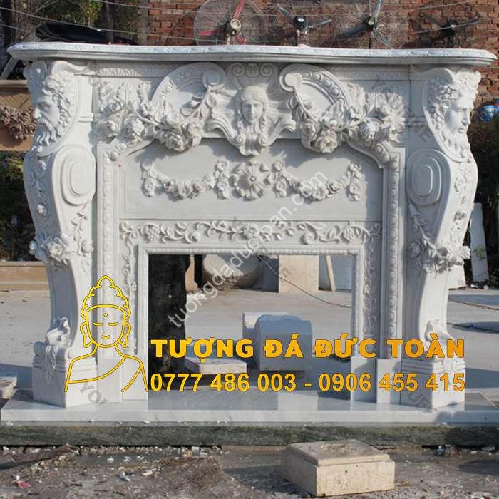 Lò Sưởi Đá Cẩm Thạch Nguyên Khối Non Nước