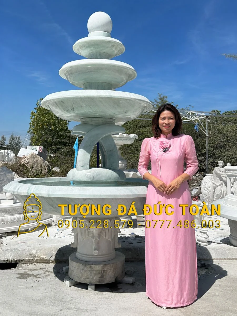 MẪU ĐÀI PHUN NƯỚC 3 TẦNG CAO 2,8M