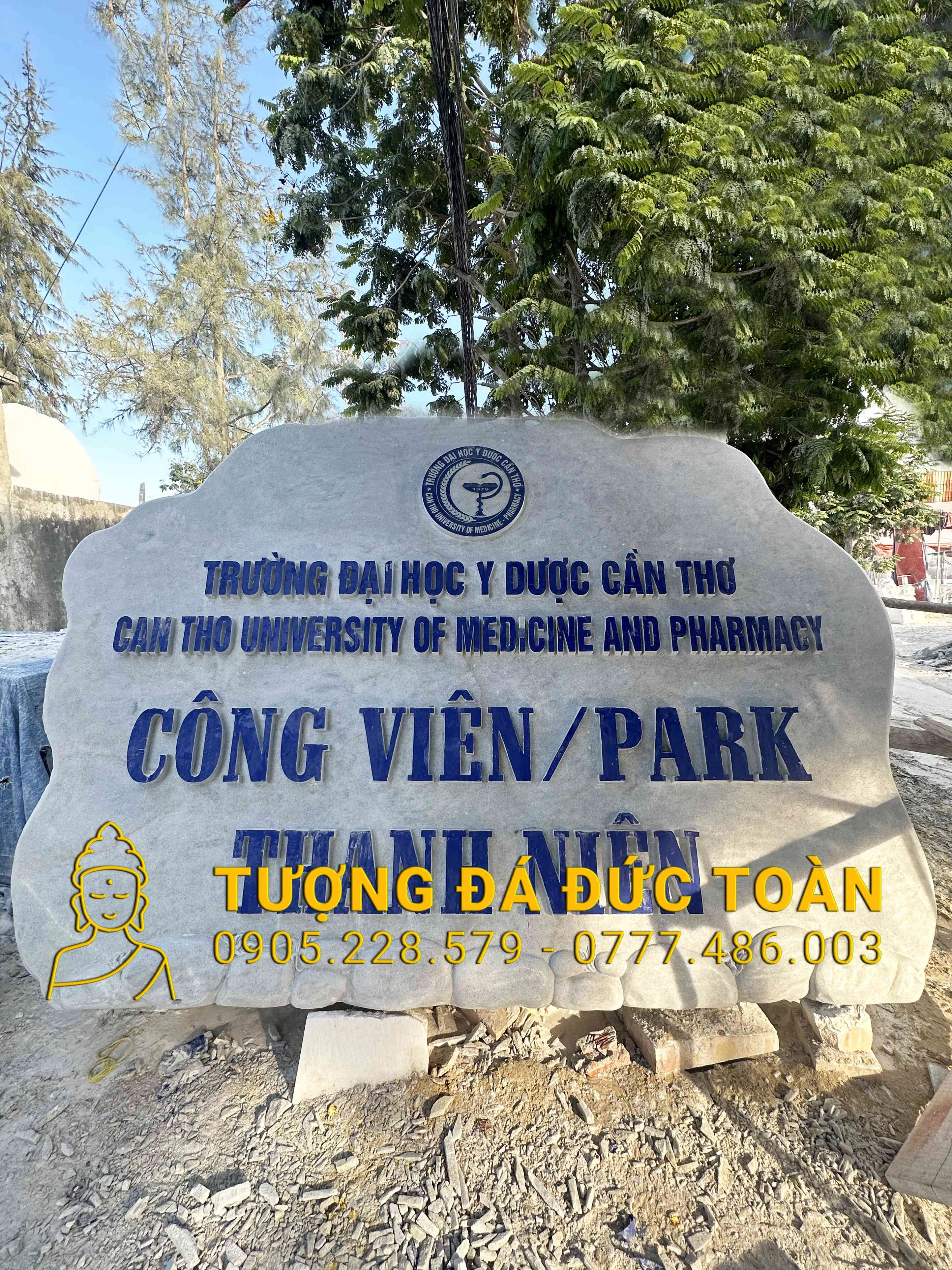 BẢNG HIỆU ĐÁ NGUYÊN KHỐI TẠI CẦN THƠ