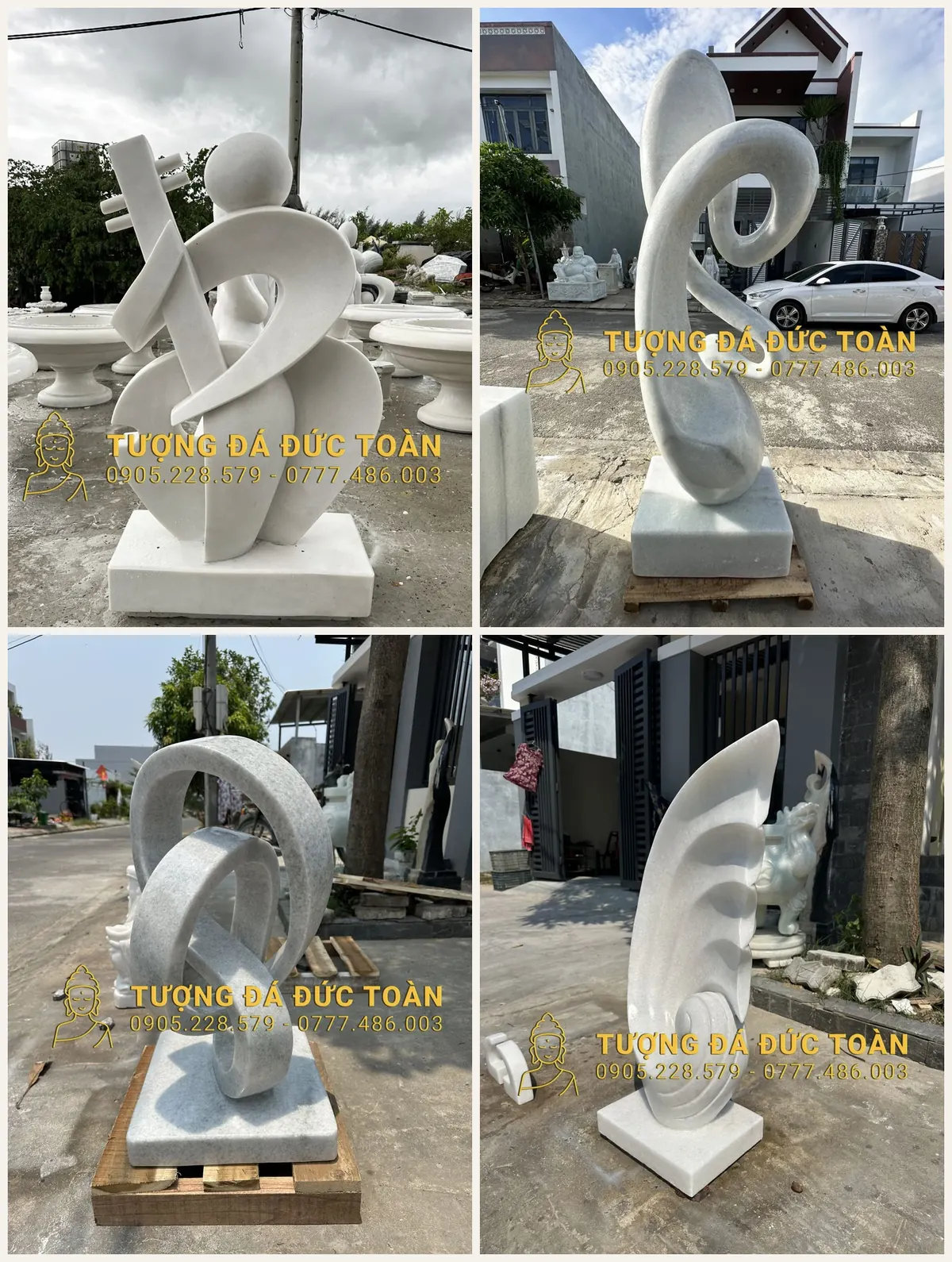 Các kiểu dáng tượng đá nghệ thuật